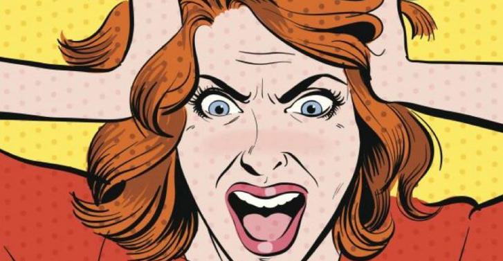 Woman Stressed